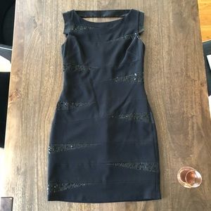 BCBG Max & Cleo black cocktail dress